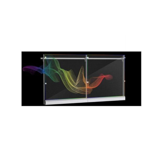 Photoelectric glass screen